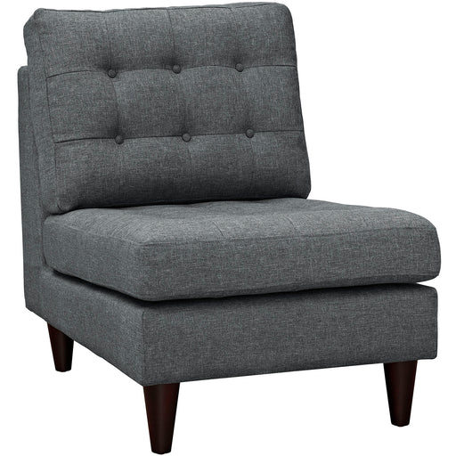 Empress Upholstered Lounge Chair 2140-GRY