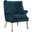 Chart Upholstered Fabric Lounge Chair 2146-AZU