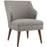 Swell Upholstered Fabric Armchair 2148-GRA