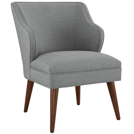 Swell Upholstered Fabric Armchair 2148-LGR