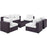 Convene 7 Piece Outdoor Patio Sectional Set 2164-EXP-WHI-SET