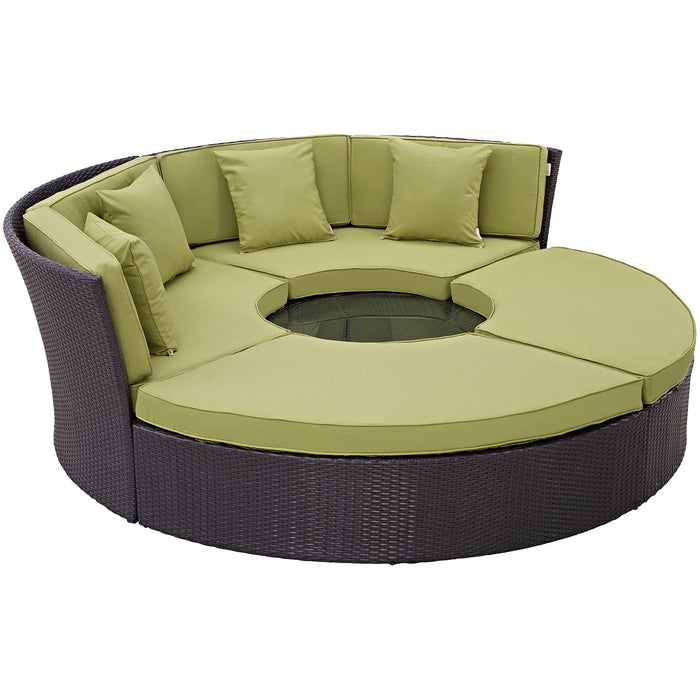 Convene Circular Outdoor Patio Daybed Set 2171-EXP-PESET