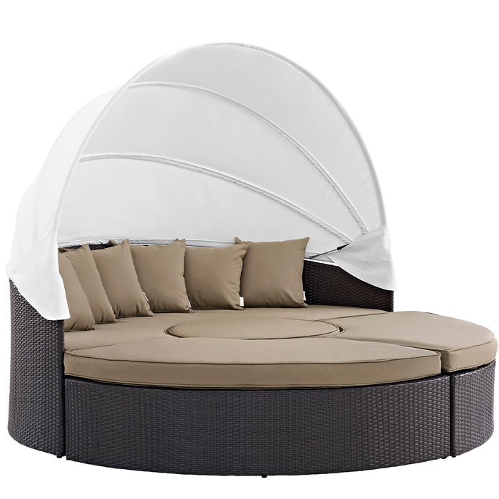 Convene Canopy Outdoor Patio Daybed 2173-EXP-MOC-SET