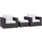 Convene 3 Piece Outdoor Patio Sofa Set 2174-EXP-WHI-SET