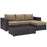 Convene 3 Piece Outdoor Patio Sofa Set 2178-EXP-MOC-SET