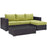 Convene 3 Piece Outdoor Patio Sofa Set 2178-EXP-PESET