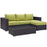 Convene 3 Piece Outdoor Patio Sofa Set 2178-EXP-PER-SET