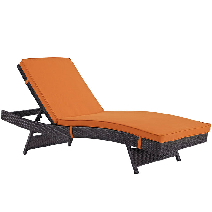 Convene Outdoor Patio Chaise 2179-EXP-ORA