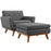 Engage 2 Piece Armchair and Ottoman 2187-DOR-SET