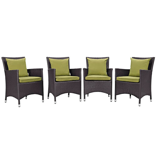 Convene 4 Piece Outdoor Patio Dining Set 2190-EXP-PER-SET