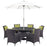 Convene 8 Piece Outdoor Patio Dining Set 2194-EXP-PESET