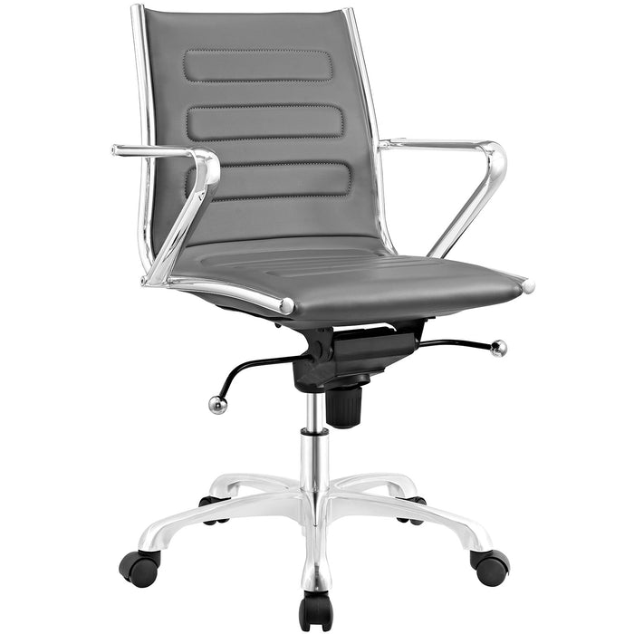 Ascend Mid Back Office Chair 2214-GRY