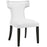 Curve Vinyl Dining Chair 2220-WHI