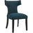 Curve Fabric Dining Chair 2221-AZU