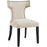 Curve Fabric Dining Chair 2221-BEI