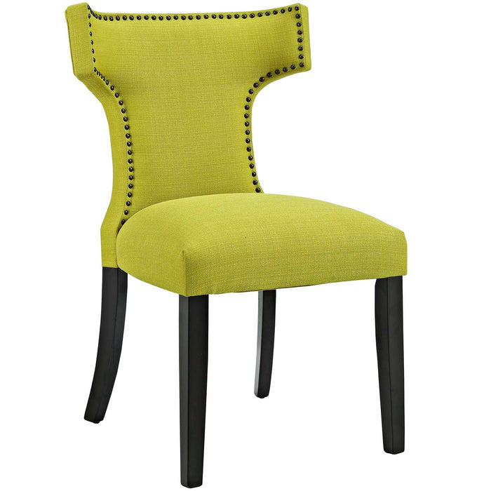 Curve Fabric Dining Chair 2221-WHE