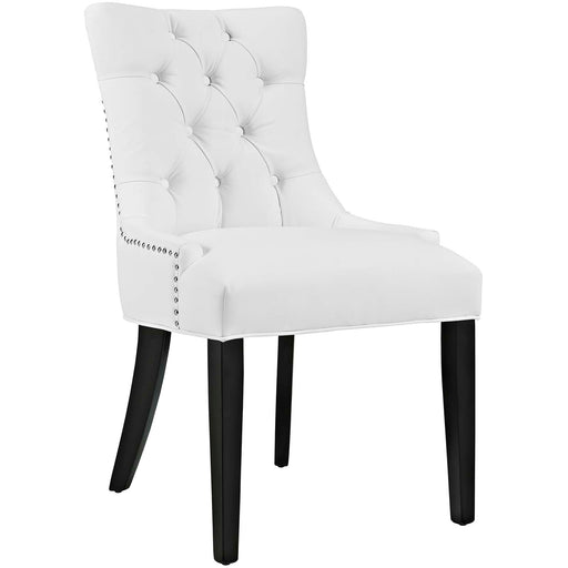 Regent Vinyl Dining Chair 2222-WHI