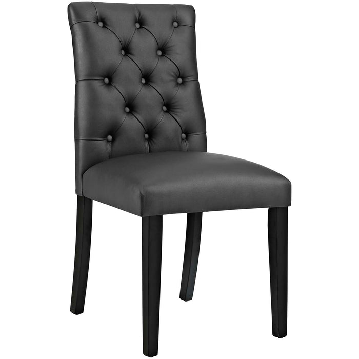 Duchess Vinyl Dining Chair 2230-BLK