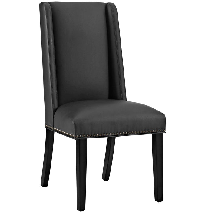 Baron Vinyl Dining Chair 2232-BLK