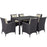 Convene 7 Piece Outdoor Patio Dining Set 2241-EXP-BEI-SET