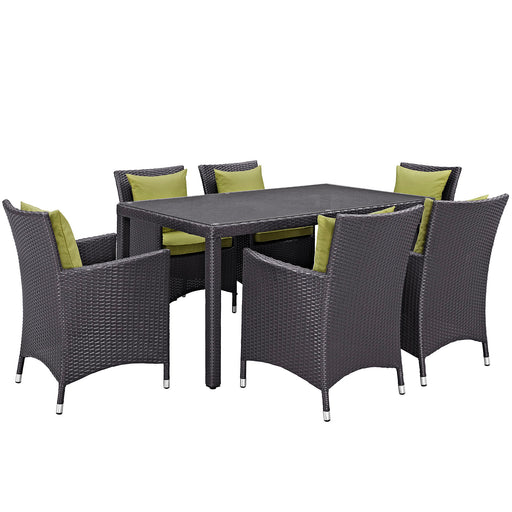 Convene 7 Piece Outdoor Patio Dining Set 2241-EXP-PESET