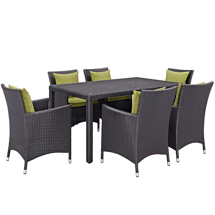 Convene 7 Piece Outdoor Patio Dining Set 2241-EXP-PER-SET