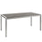 Shore Outdoor Patio Aluminum Dining Table 2251-SLV-GRY