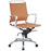 Vibe Mid Back Leather Office Chair 227-TAN