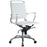 Vibe Mid Back Leather Office Chair 227-WHI