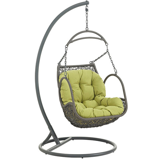 Arbor Outdoor Patio Wood Swing Chair 2279-PER-SET