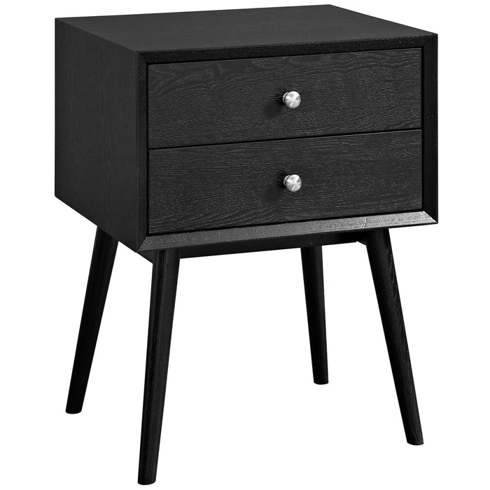 Dispatch Nightstand 2284-BLK-BLK