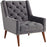 Peruse Velvet Armchair 2306-GRY