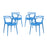 Entangled Dining Set Set of 4 2348-BLU-SET