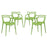 Entangled Dining Set Set of 4 2348-GRN-SET