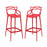 Entangled Bar Stool Set of 2 2349-RED-SET