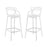 Entangled Bar Stool Set of 2 2349-WHI-SET