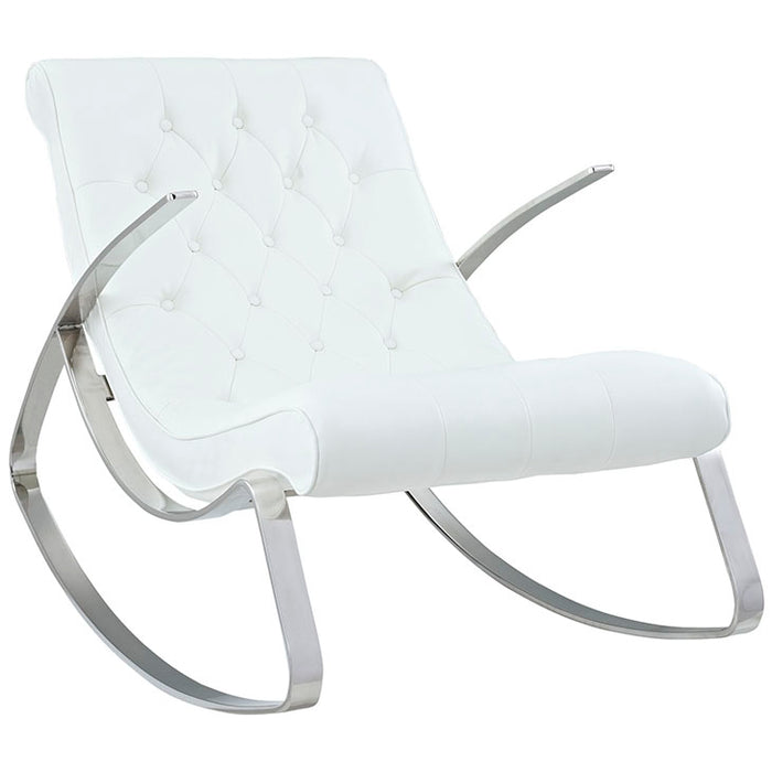 Canoe Rocking Chair 235-WHI