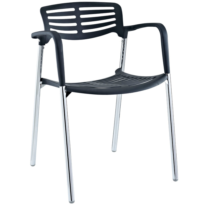 Fleet Stacking Chair 236-BLK