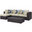 Convene 5 Piece Outdoor Patio Sectional Set 2362-EXP-BEI-SET