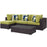 Convene 5 Piece Outdoor Patio Sectional Set 2362-EXP-PER-SET