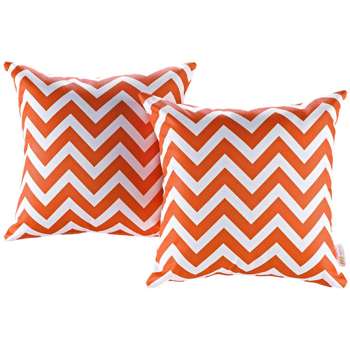 Modway Two Piece Outdoor Patio Pillow Set 2401-CHE