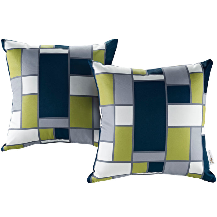 Modway Two Piece Outdoor Patio Pillow Set 2401-REC