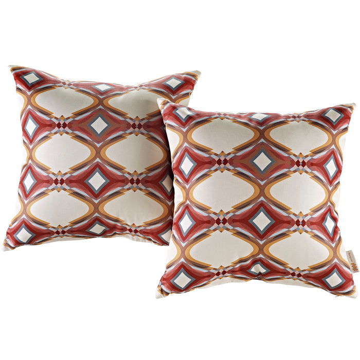 Modway Two Piece Outdoor Patio Pillow Set 2401-REP