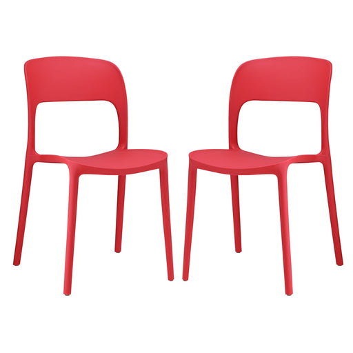 Hop Dining Set Set of 2 2403-RED-SET