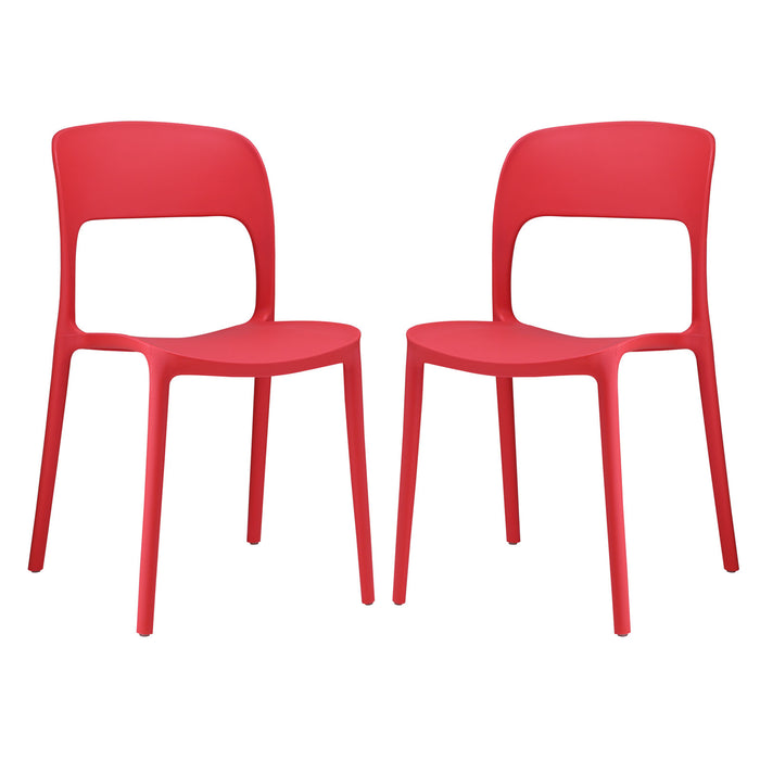 Hop Dining Set Set of 2 2403-RED-SET