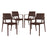 Astute Dining Set Set of 4 2414-COF-SET