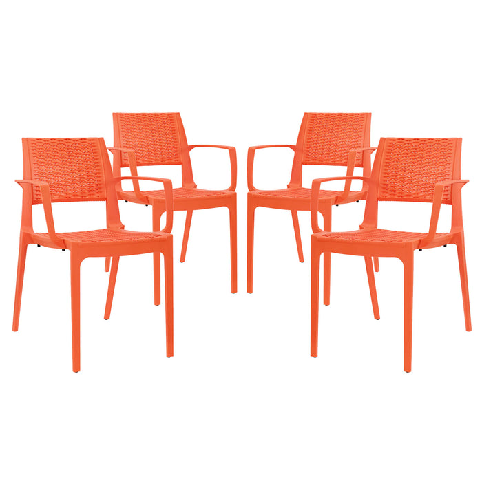 Astute Dining Set Set of 4 2414-ORA-SET