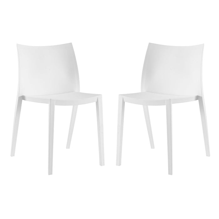 Gallant Dining Set Set of 2 2420-WHI-SET