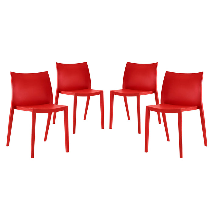 Gallant Dining Side Chair Set of 4 2421-RED-SET