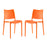 Hipster Dining Side Chair Set of 2 2424-ORA-SET